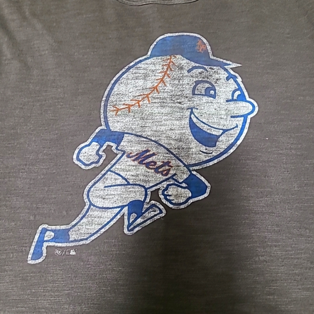 MLB New York Mets Adult XLarge Tshirt Mr. Met New '47 Brand
